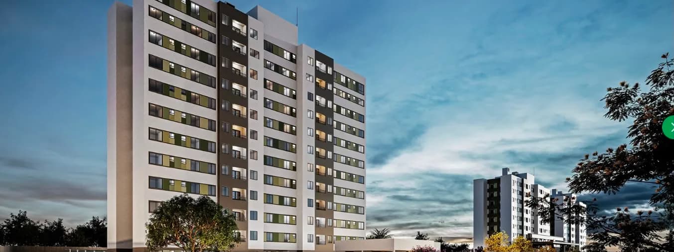 Apartamento 2 quartos com varanda -Alipio de Melo