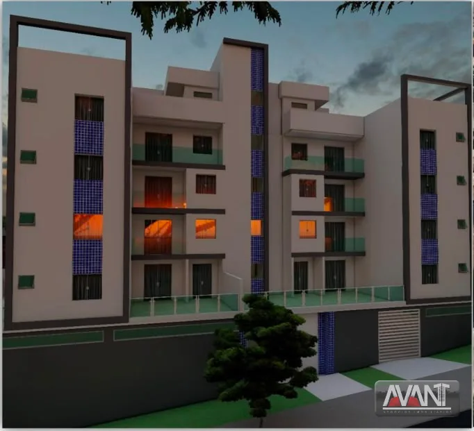 Apartamento 3 quartos com suite e varanda - Santa Monica