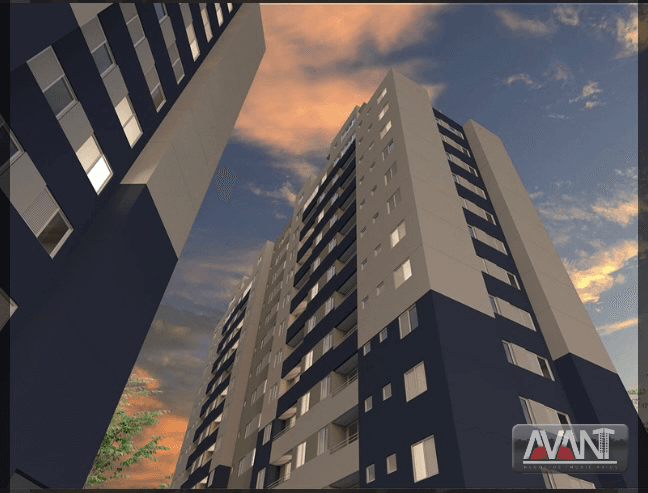 Apartamento 2 quartos com varanda