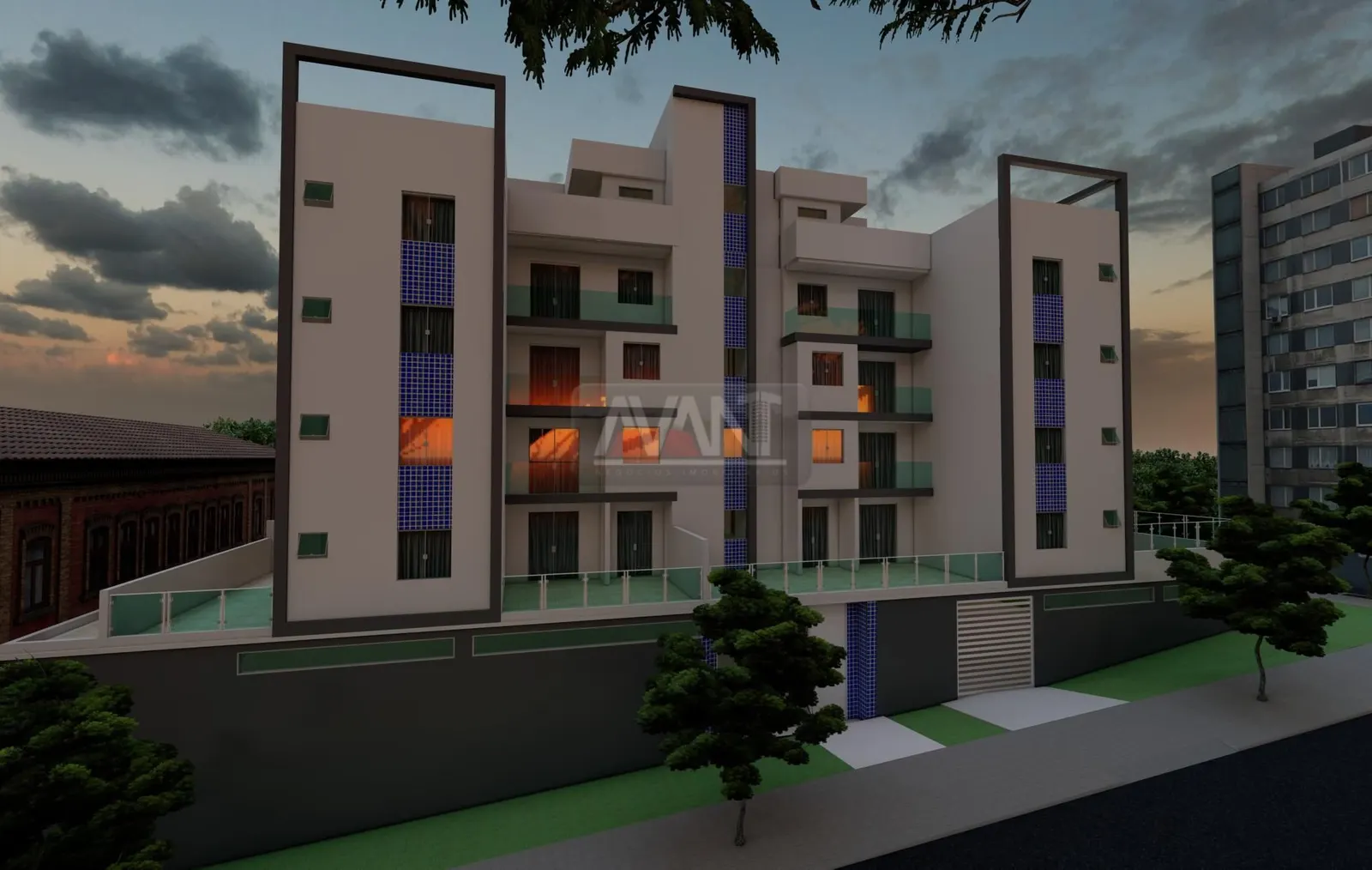 APARTAMENTO 3 QUARTOS COM SUITE E VARANDA,SANTA BRANCA